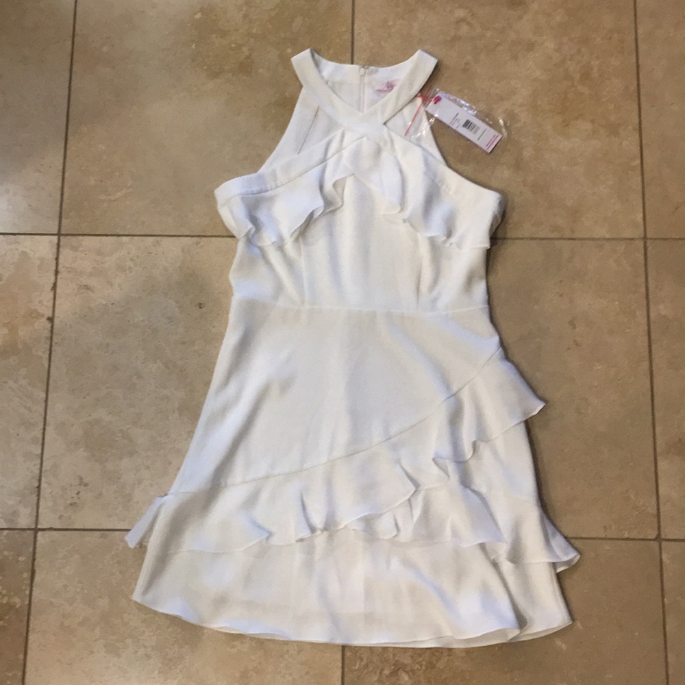 Stunning White Parker Dress 12 NWT